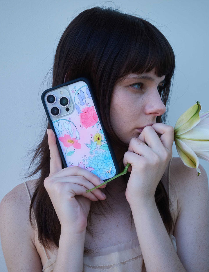 Bluebelle Dreams iPhone 18 Pro Max Case – Wildflower Cases