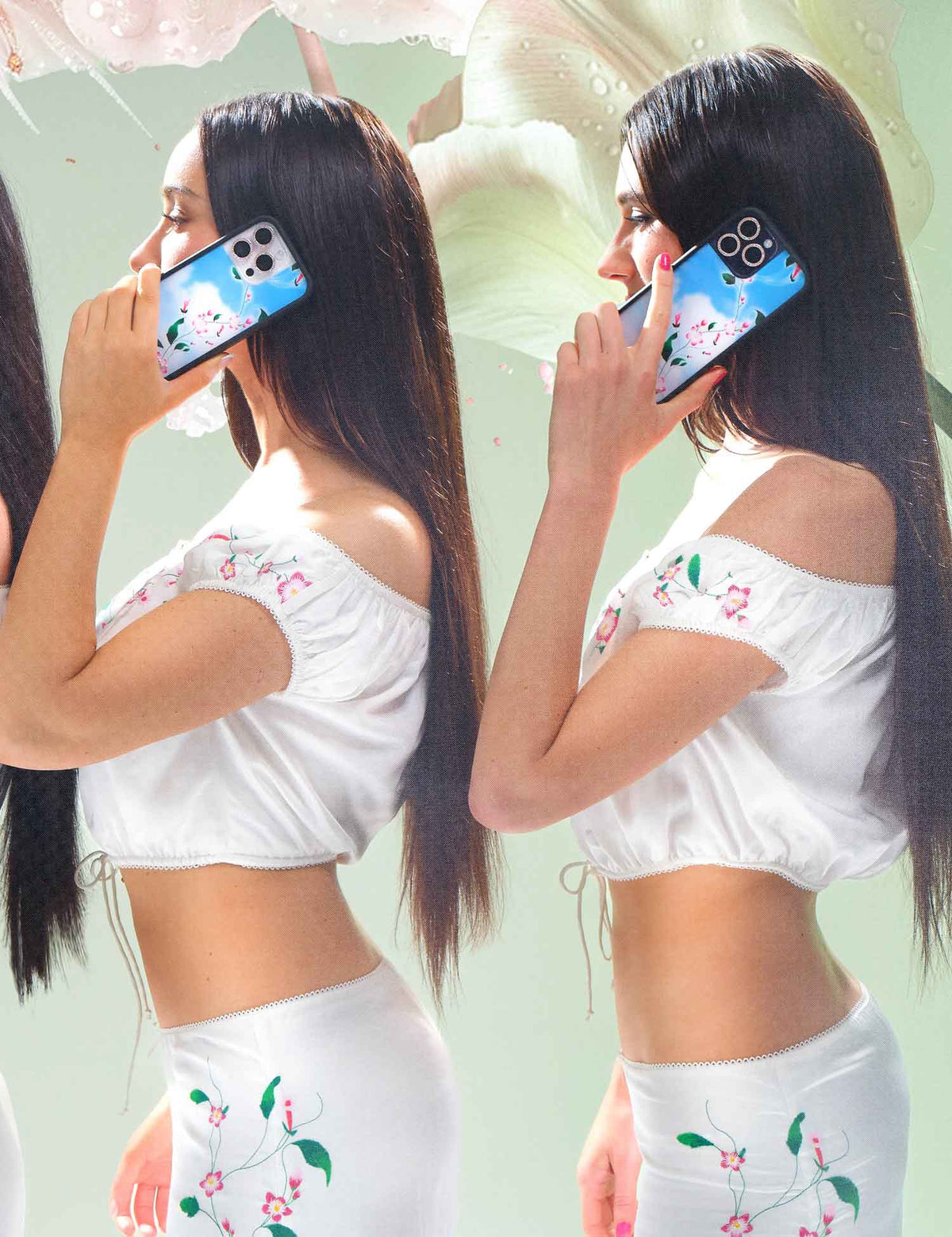 Supporting Image 03 Danielle Guizio Water Lily iPhone Case