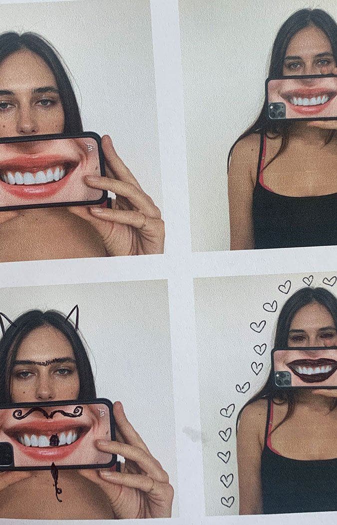 Supporting Image 03 Devon Lee Smile iPhone Case