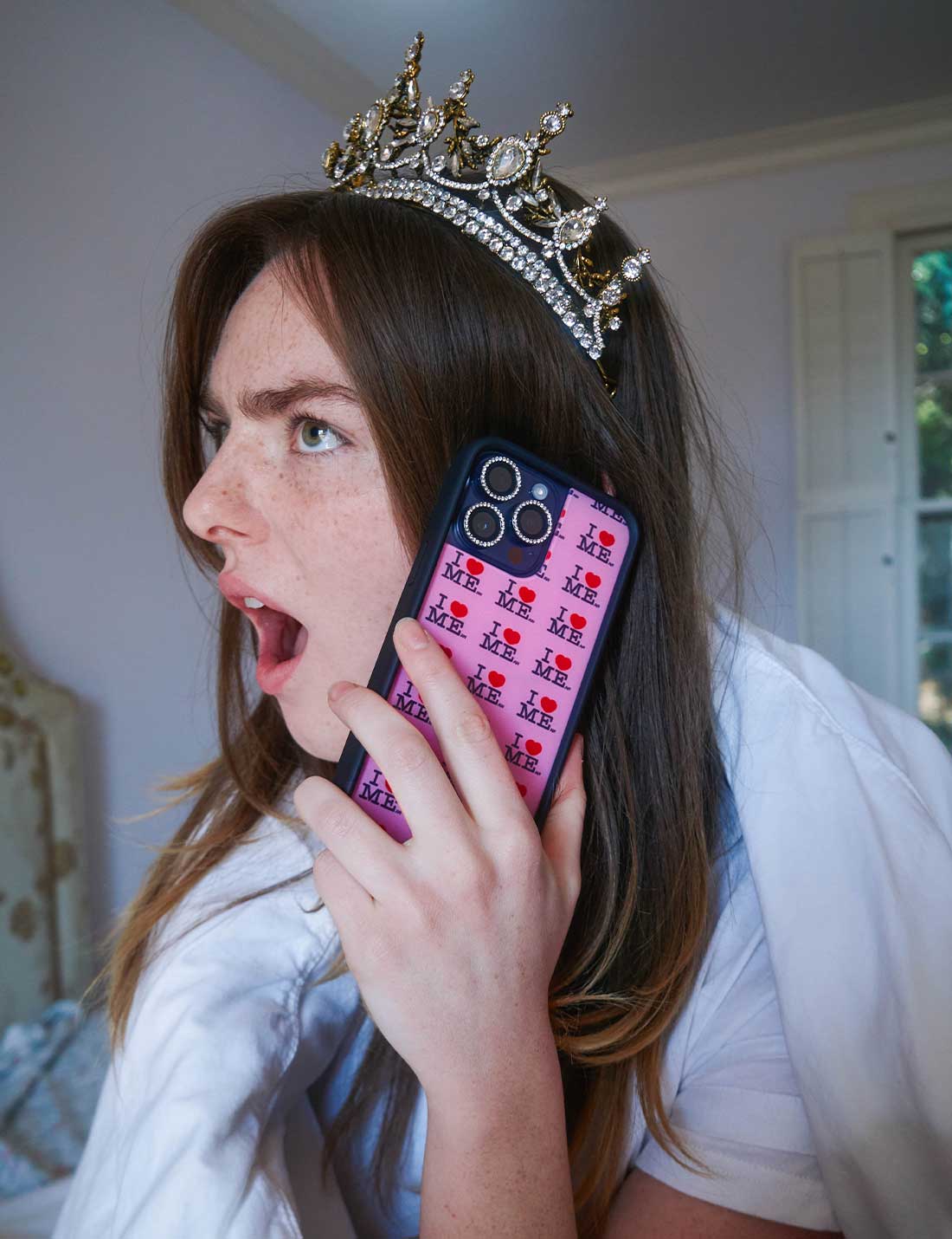 Supporting Image 03 I Heart Me  iPhone Case