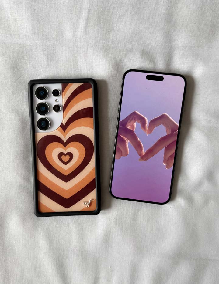Latte Love | Mocha iPhone 17 Pro Max Case – Wildflower Cases