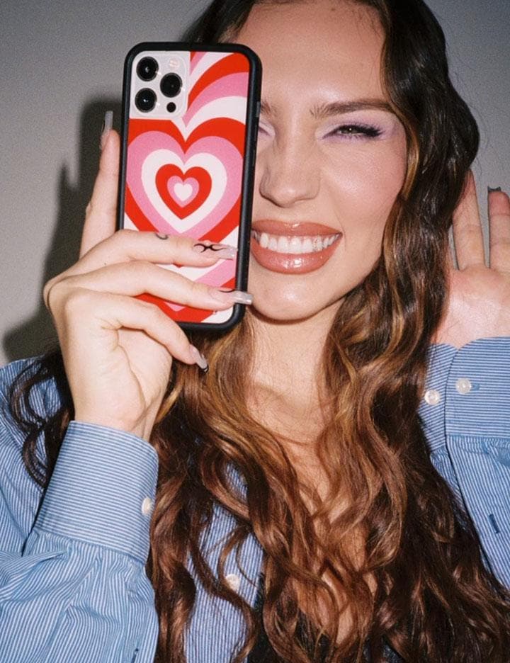 Supporting Image 03 Peppermint Latte Love iPhone Case