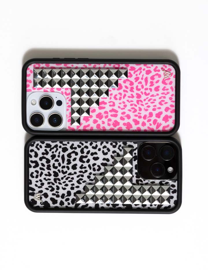iPhoneアクセサリー wildflower Pink Meow Stud Case Pink Meow Stud iPhone 16 Pro Max Case – Wildflower Cases