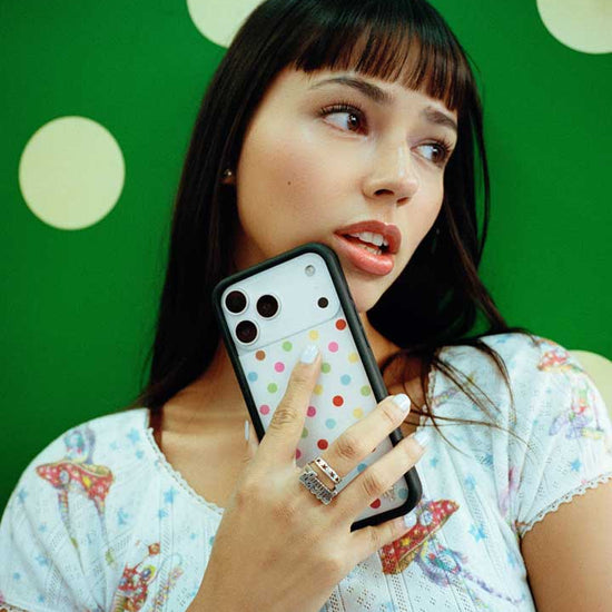 Supporting Image 03 Polka Dot Confetti iPhone Case