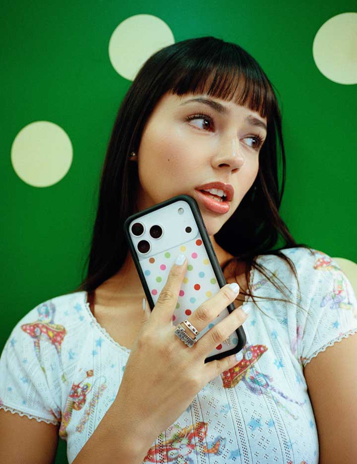 Supporting Image 03 Polka Dot Confetti iPhone Case