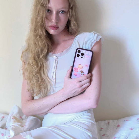 Supporting Image 03 Precious Moments Ballerina Bulldog iPhone Case