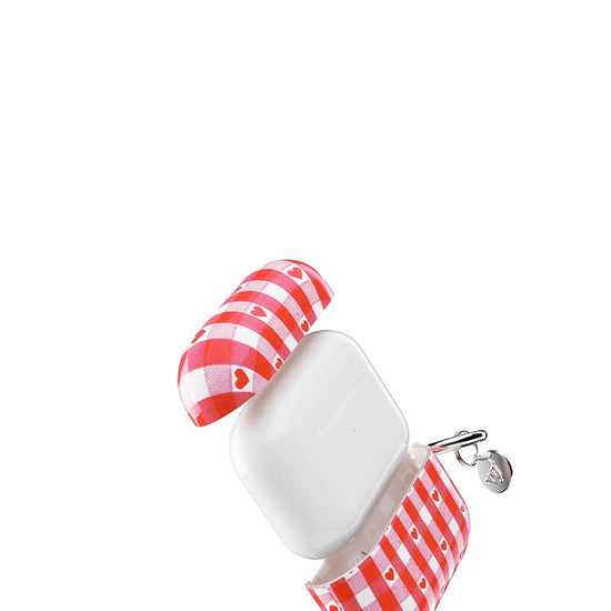 Red Gingham AirPods 