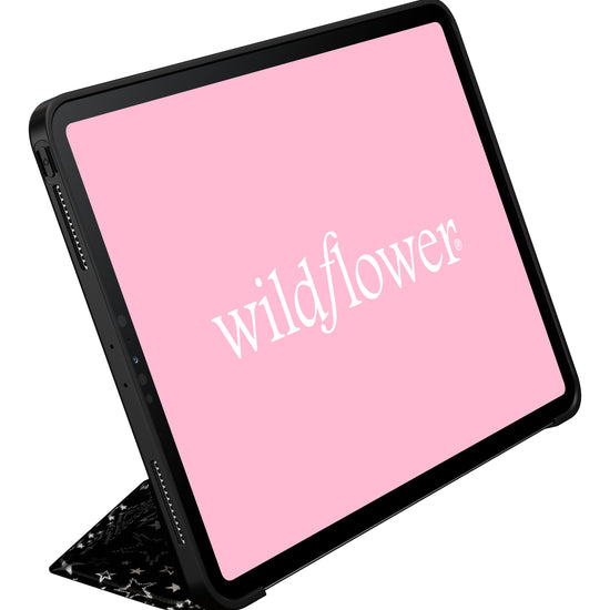 wildflower star girl ipad folio 11"