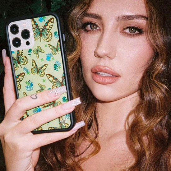 Supporting Image 03 Sage Butterfly iPhone Case