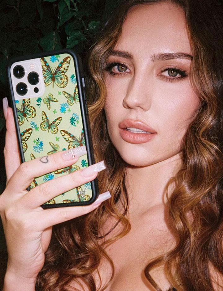 Supporting Image 03 Sage Butterfly iPhone Case