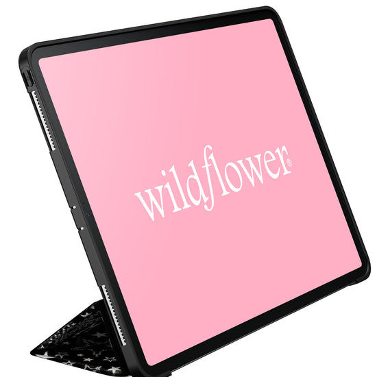wildflower star girl ipad folio 12.9"