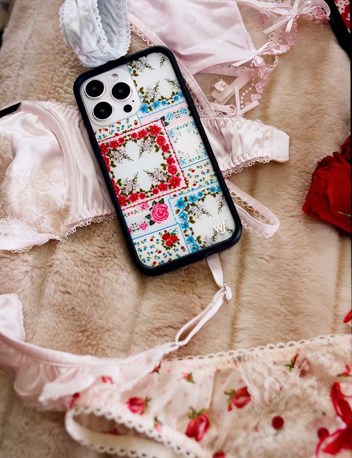 Lifestyle Image 03 Sweetheart Patchwork iPhone Case