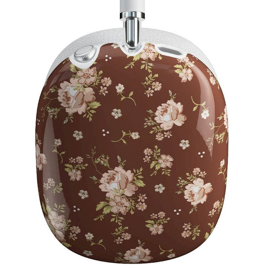 wildflower brown floral airpodsmax cover 