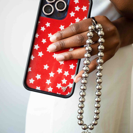 Wildflower Chrome iPhone Wristlet Lifestyle Image 05
