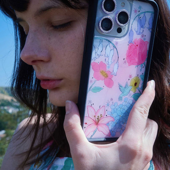 Supporting Image 04 Bluebelle Dreams iPhone Case