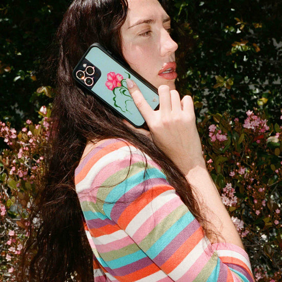 Supporting Image 04 Dancing Flower iPhone Case