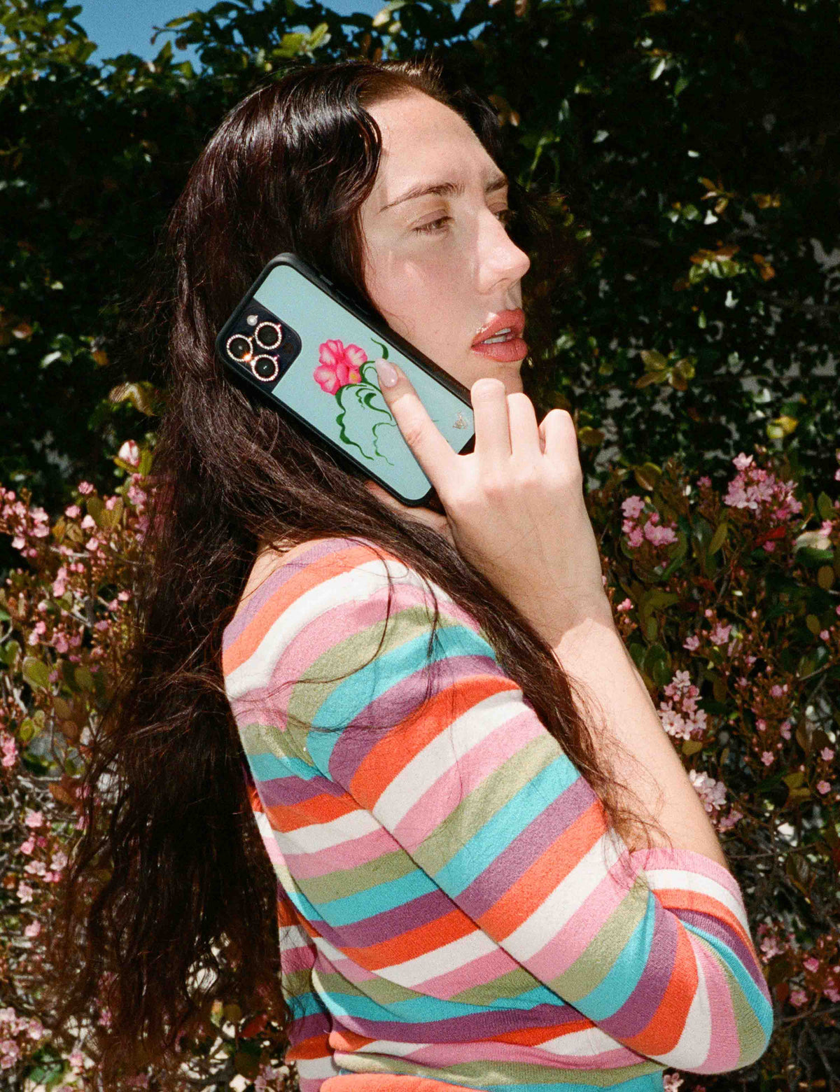 Supporting Image 04 Dancing Flower iPhone Case