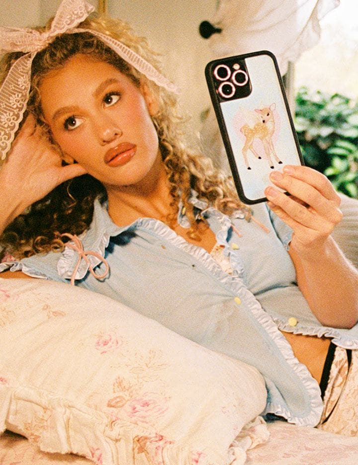 Supporting Image 04 Fawn Angel iPhone Case