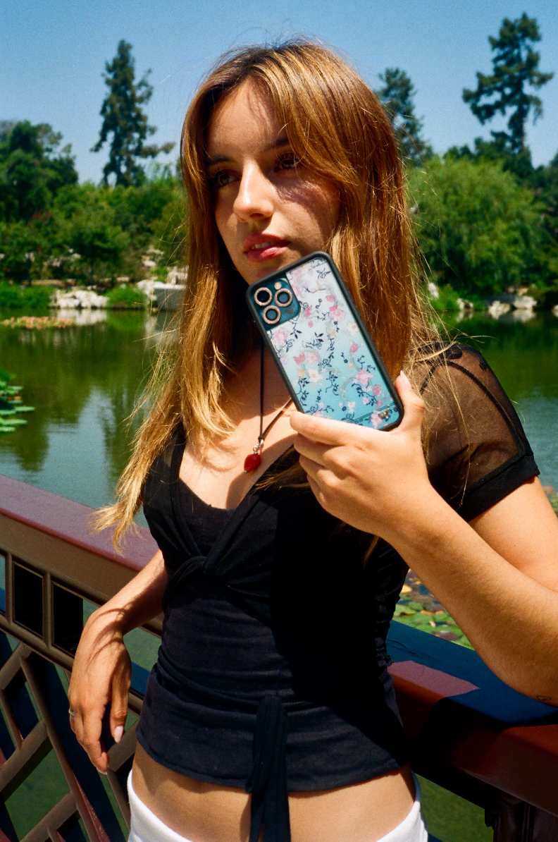 Supporting Image 04 Gallery Girlie Blue iPhone Case