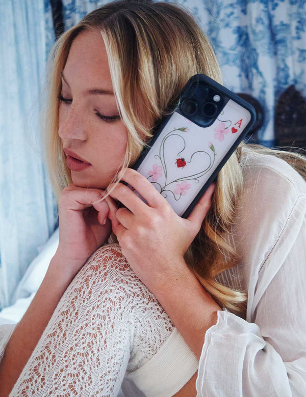Lifestyle Image 04 Lila Moss iPhone Case
