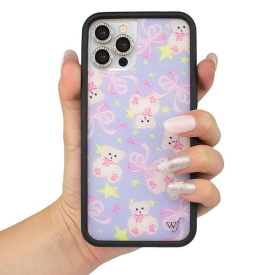 wildflower bear-y bow dream iphone 15pro case