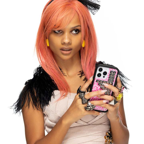 Supporting Image 04 Pink Meow Stud iPhone Case