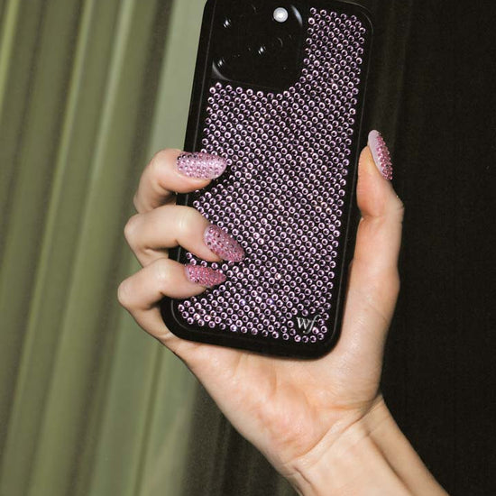 Supporting Image 04 Rhinestone Pink iPhone Case
