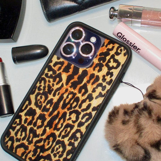 Wildflower Fuzzy Leopard Heart W/ Wf Charm Lifestyle Image 02