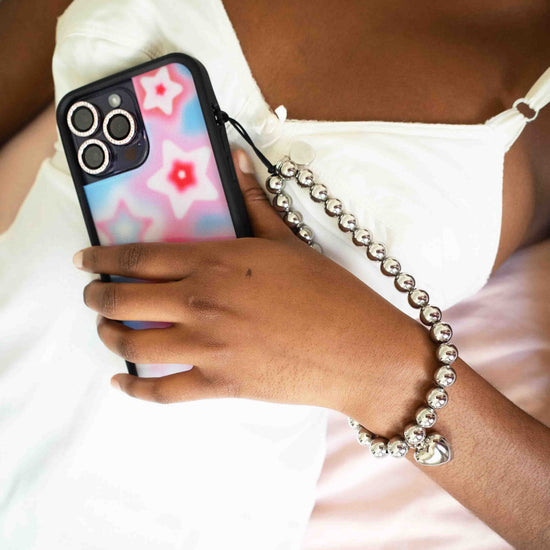 Wildflower Chrome iPhone Wristlet Lifestyle Image 04
