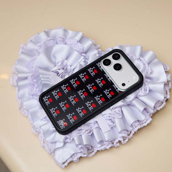 Supporting Image 05 Ashley Williams I Heart Me Black iPhone Case