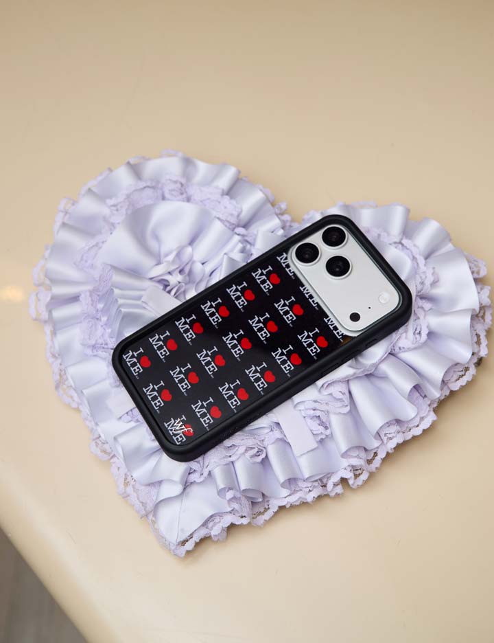 Supporting Image 05 Ashley Williams I Heart Me Black iPhone Case