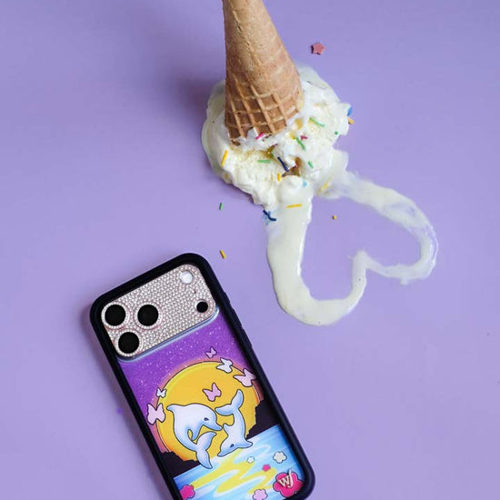 Supporting Image 05 Dolphin Sunset iPhone Case