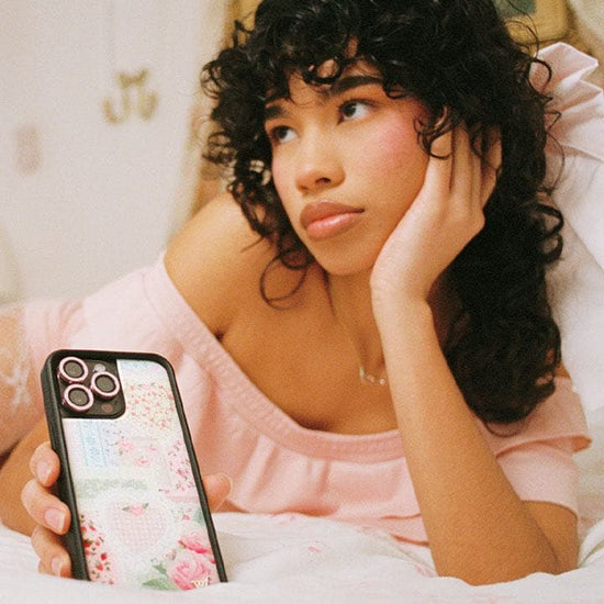 Supporting Image 05 Frilly Floral iPhone Case
