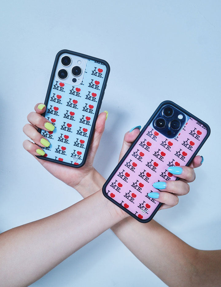 Supporting Image 05 I Heart Me iPhone Case | Blue