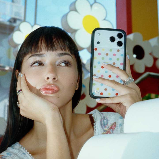 Supporting Image 05 Polka Dot Confetti iPhone Case