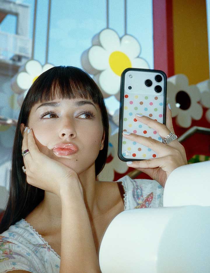Supporting Image 05 Polka Dot Confetti iPhone Case