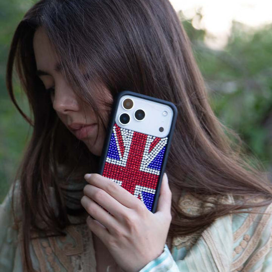 Supporting Image 05 Rhinestone iPhone Case | Union Jack