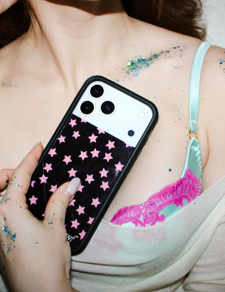 Super Cute Stars iPhone 18 Pro Max Case – Wildflower Cases