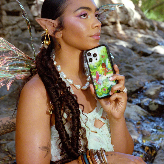 Wildflower Taylor Giavasis Fairies and Mermaids iPhone Case Lifestyle Image 02