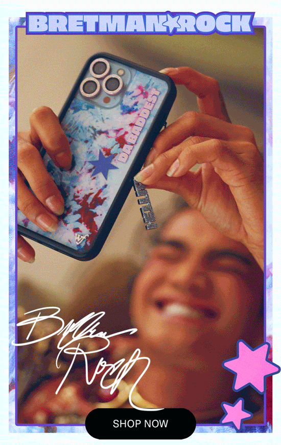Bretman Rock x Wildflower Cases