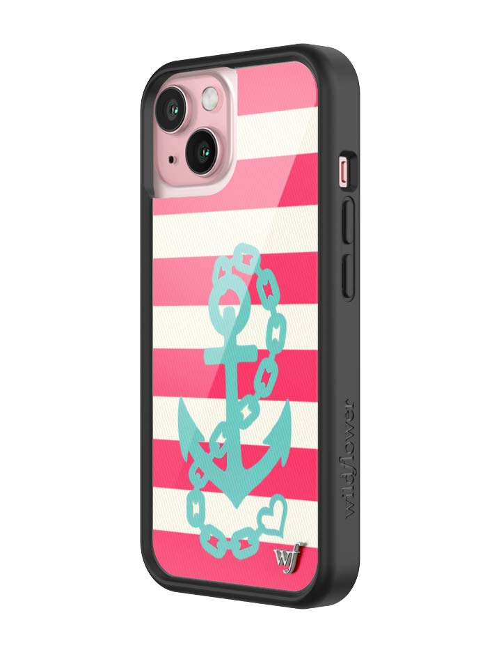 Wildflower iPhone case 15 Ahoy Babe Sailing Cute