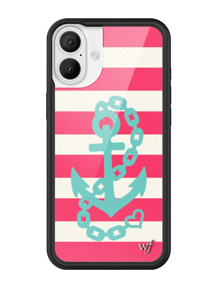 Wildflower iPhone case 16 Plus Ahoy Babe Sailing Cute