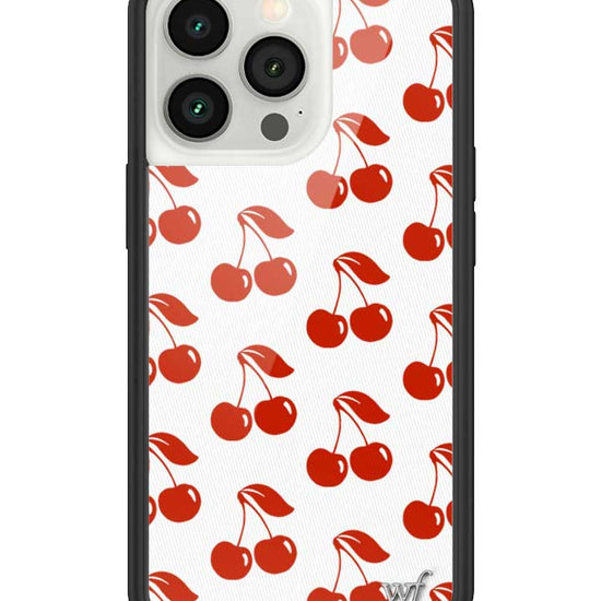 Wildflower iPhone case 13 Pro American Cherries Red Cute