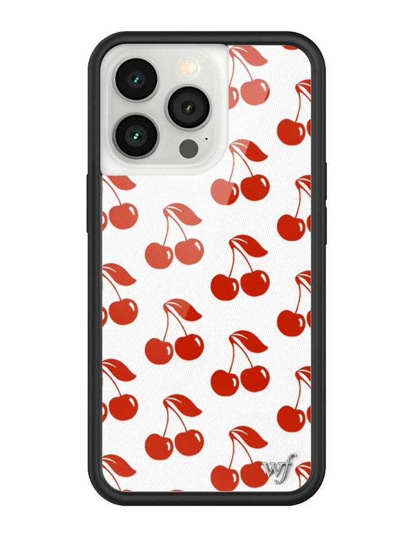 Wildflower iPhone case 13 Pro American Cherries Red Cute