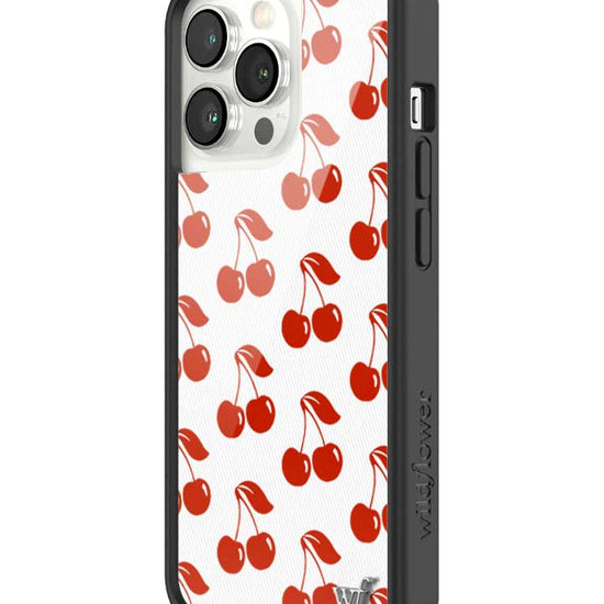 Wildflower iPhone case 13 Pro American Cherries Red Cute