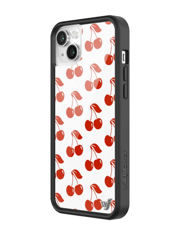 Wildflower iPhone case 14 American Cherries Red Cute