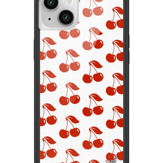Wildflower iPhone case 14 Plus American Cherries Red Cute