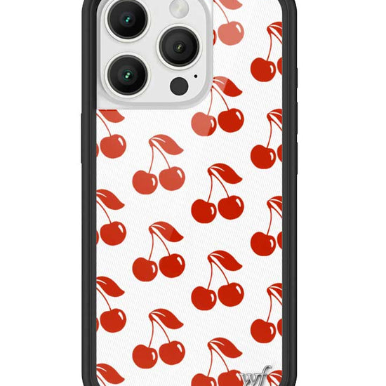 Wildflower iPhone case 16 Pro American Cherries Red Cute