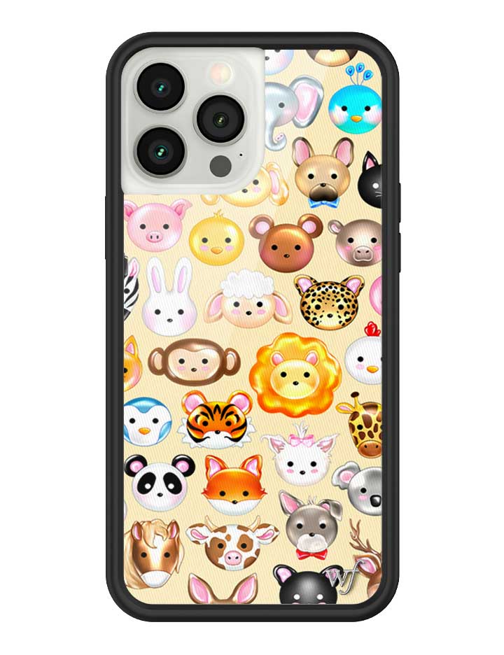 Wildflower iPhone case 13 Pro Max Animal Kingdom Lions Cute