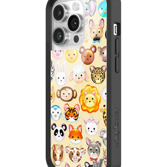 Wildflower iPhone case 14 Pro Animal Kingdom Lions Cute